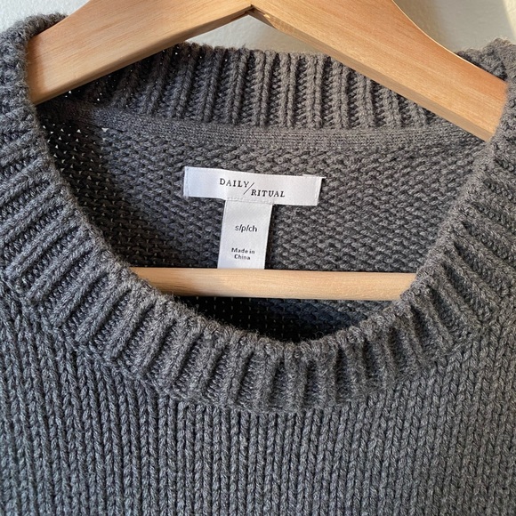 Daily Ritual | chunky knit sweater - Picture 4 of 8